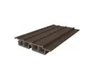 HORI WPC Fassadenprofil Rhombus Premium Medium 33 x 181 mm dunkelbraun 3