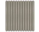 HORI WPC Fassadenprofil Rhombus Premium Small 33 x 215 mm beige-grau 1