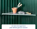 EcoStar Zubehör Eckregal 1