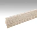 MEISTER MDF-Kern Sockelleiste Eiche arcticweiß 1168 0