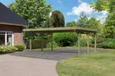Karibu Doppelcarport Classic 0