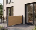 NewTechWood WPC Sichtschutzzaun Stecksystem Portland 8