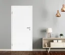HORI Schallschutztür Wohnungseingangstür CPL Eiche weiß strukturiert quer SK1 Vollspan Designkante 3
