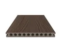 NewTechWood Terrassendielen WPC Hohlkammer Gigante Oldwood Ipe Holzstruktur gebürstet / glatt gebürstet Co-Extrudiert 22,5 x 210 mm 2