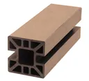 HORI WPC Sichtschutzzaun Schmal Anbauset 3