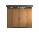 HORI Gartenhaus mit Flachdach 300 x 300 cm 10