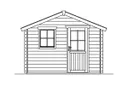 SKAN HOLZ Gartenhaus Como 5