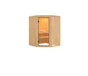 Karibu System-Sauna Nanja Eckeinstieg 68 mm 1