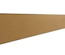 HORI WPC Sichtschutzzaun Lamellenzaun Halbhoch Anbauset 5