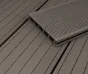 HORI Terrassendielen WPC/BPC Aktion Hohlkammer grau 22 x 140 mm 1