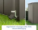 EcoStar Zubehör Set Regenfallrohr 1
