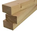 HORI Unterkonstruktion sibirische Lärche 45 x 58 mm 4-seitig gehobelt 1