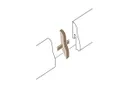 PARADOR Übergangskappe Alu-Optik Typ 2 für SL 4 0