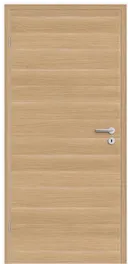 HORI Schallschutztür CPL Eiche natur quer SK1 Vollspan Rundkante 0