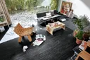 MEISTER PVC-freier Designboden MeisterDesign. next DB 500 S Black Lava Fliese 1