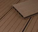 HORI Terrassendielen WPC/BPC Aktion Hohlkammer braun 22 x 140 mm 1