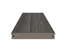 NewTechWood Terrassendielen WPC Massiv Deluxe Oldwood Silver Gray Holzstruktur gebürstet / glatt gebürstet Co-Extrudiert 22,5 x 138 mm 1