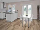 DOMIZIL PVC freier Klick-Designboden Eiche mix beige Landhausdiele 8