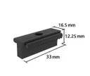 NewTechWood Terrassendiele Terrassenclip Set Hybride 3