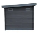 HORI Gartenhaus WPC Pultdach 7