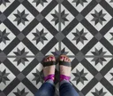 Gerflor Klebe-Vinylboden, Senso Unik, Fliese, Cordoba Black 9