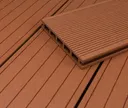 HORI Terrassendielen Komplettset WPC/BPC Aktion Hohlkammer hellbraun 22 x 140 mm 1