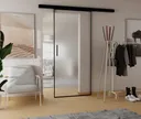 HORI Glasschiebetür Komplettset Loft ESG, 6 mm, satiniert 1