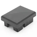 HORI Design WPC Sichtschutzzaun Stecksystem Eckpfosten zum einbetonieren 1