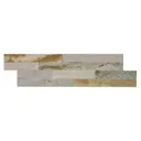 HORI Wandverkleidung Natursteinverblender Titlis Weiß/Beige 3