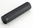 HORI Wandtürstopper Edelstahl Black Frosted 3