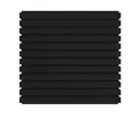 HORI WPC Fassadenprofil Rhombus Premium Small 33 x 215 mm anthrazit-schwarz 2