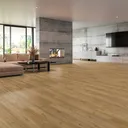 tilo Klick-Vinylboden FAVORITO Eiche Nox Holzoptik gebürstet Landhausdiele 0