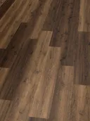 DOMIZIL PVC freier Klick-Designboden Aqua Hickory stark geräuchert Landhausdiele 1