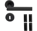 HORI Türgriff L-Form schwarz PVD 0