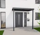 Gutta Vordach Haustür BS PLUS aluminium 1