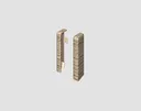 EGGER Endstück Cubical Eiche graubraun 6 cm 0