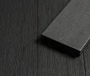 HORI Terrassendielen Komplettset WPC Safety Schutzummantelung anthrazit modern grob strukturiert/glatt gebürstet 23 x 143 mm 0