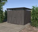 NewTechWood Gartenhaus mit Flachdach 15