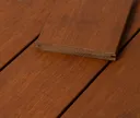 HORI Terrassendielen Thermo Bambus Bamboo N-Durance 20 x 155 x mm, geriffelt / glatt, geölt 1
