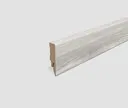 EGGER MDF-Kern Sockelleiste L583 passend zu Fußboden Charlotte Eiche hellgrau 0