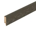 HORI MDF-Kern Sockelleiste Grundierfolie Topline Eiche Alabaster 0
