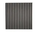 HORI WALL Akustik Dekor Wandpaneele Grey Oak Rundstab Quadratisch 3
