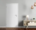 HORI Zimmertür Komplettset CPL Signalweiß RAL9003 Röhrenspan Designkante 2