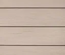 HORI Terrassendielen Komplettset WPC/BPC Exclusive Line weiß/creme 5