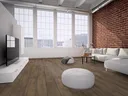DOMIZIL PVC freier Klick-Designboden Aqua Eiche shabby schlammbraun Landhausdiele 6