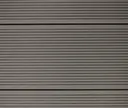 HORI Terrassendielen Komplettset WPC/BPC Hohlkammer XXL grau 25 x 250 mm 5