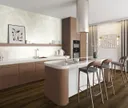 MODEE Wandverkleidung 1200 x 600 x 4 mm Fliese Stone Essence Monza White mit Naturstruktur 3