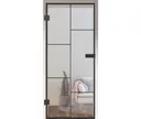 HORI Glastür Komplettset Loft Premium Ilano Klarglas ESG 8 mm 0