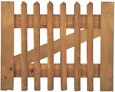 TETZNER & JENTZSCH Gartenzaun Tor für Senkrechtzaun 0
