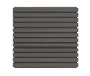 HORI WPC Fassadenprofil Rhombus Premium Small 33 x 215 mm grau 2